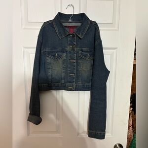 Star Denim Cropped Jacket